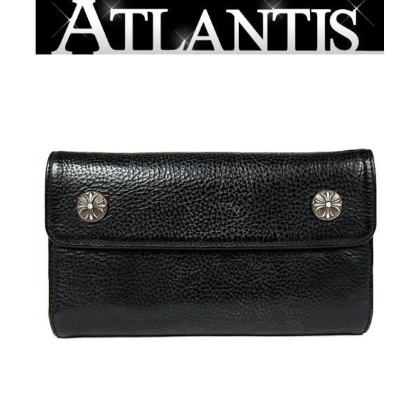 CHROME HEARTS 銀座店 クロムハーツ ウェーブ ウォレット クロスボタン