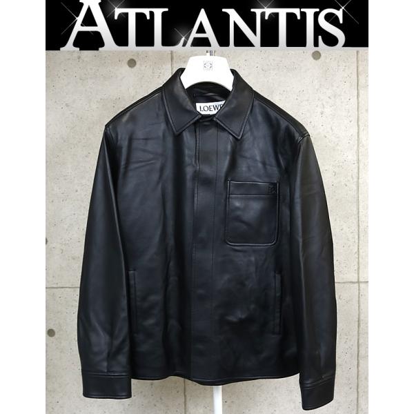 LOEWE 銀座店 ロエベ 未使用 ナパラム レザー ジャケット 25AW size:50