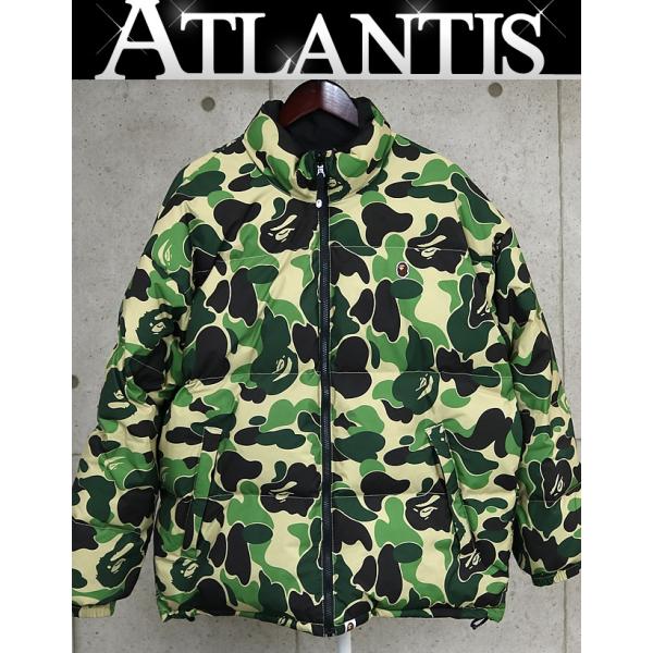 A BATHING APE 銀座店 ア ベイシング エイプ ABC CAMO REVERSIBLE DOWN