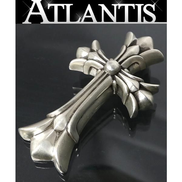 Chrome Hearts クロスペンダント　（説明をお読み下さい） CHROME HEARTS 銀座店 クロムハーツ ダブルCHクロス ペンダント ラージ