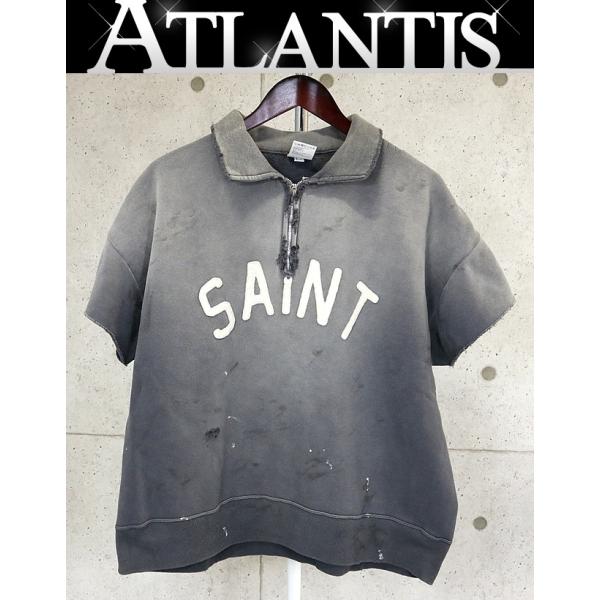 SAINT MICHAEL 銀座店 セントマイケル 新品 26AW SS HALF ZIP SWEAT