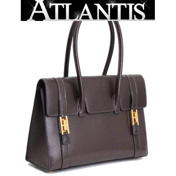 広尾店】エルメス HERMES 【1968年製】 ドラッグ27 ハンドバッグ X刻印