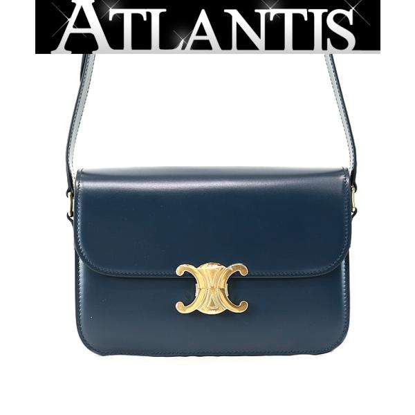 広尾店】 美品 セリーヌ CELINE クラシック トリオンフ バッグ 広尾店】 美品 セリーヌ CELINE クラシック トリオンフ バッグ