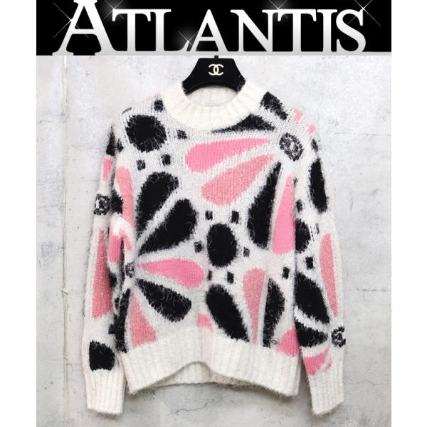 広尾店】 極美品 シャネル CHANEL 23 カシミア プルオーバーニット
