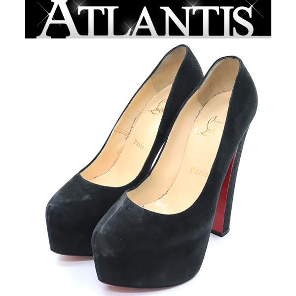 広尾店】 クリスチャンルブタン Christian louboutin スエードパンプス