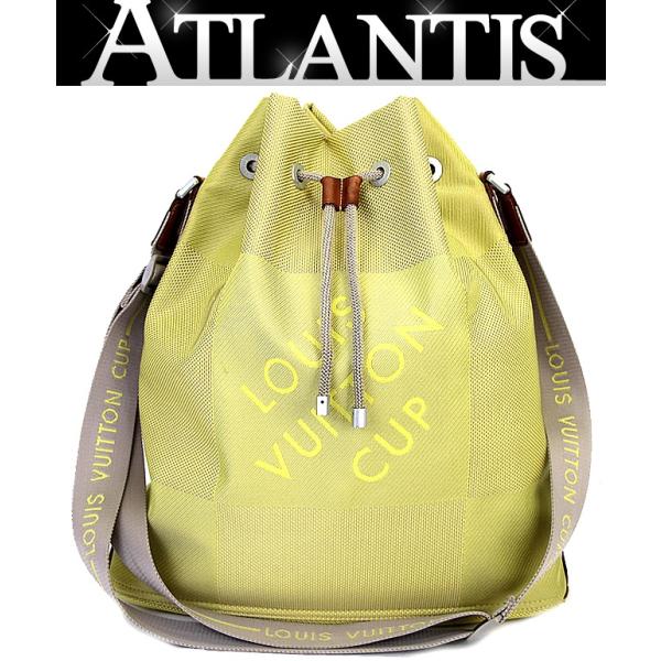 ルイヴィトン LOUIS VUITTON ヴィトンカップ 巾着 ショルダーバッグ