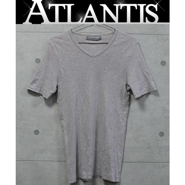 CHROME HEARTS クロムハーツ グンゼ Tシャツ Vネック グレー sizeL