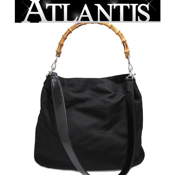 人気品✨グッチ バンブー 2way ショルダーバッグ トートバッグ 