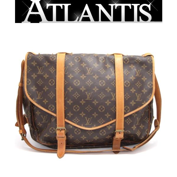 ルイヴィトン Louis Vuitton ソミュール43 ショルダーバッグ
