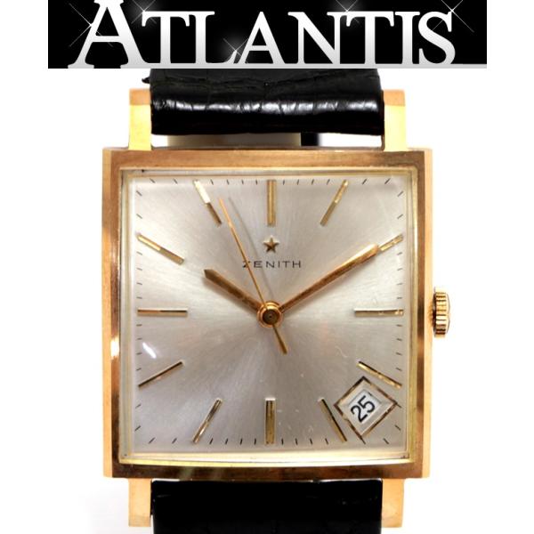 在庫処分大セール】美品 ゼニス ZENITH アンティーク 18K 在庫処分大セール】美品 ゼニス ZENITH アンティーク 18K