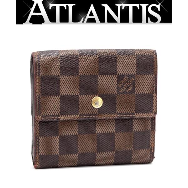 ルイヴィトン Louis Vuitton ポルトフォイユ エリーズ Wホック