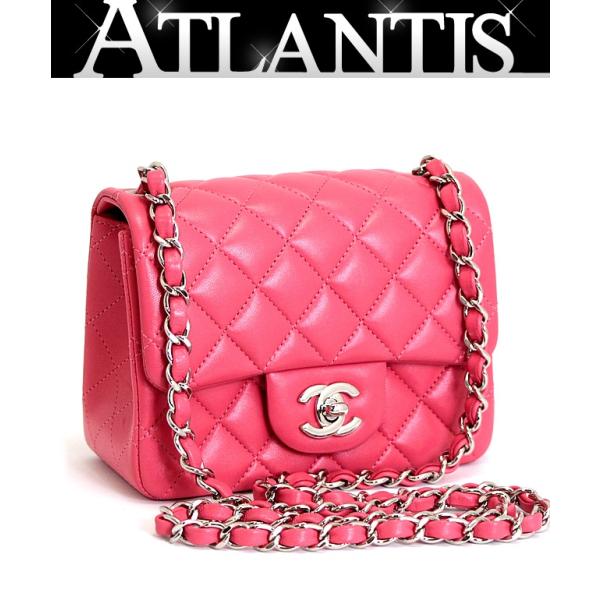 ☆美品☆ シャネル　ミニマトラッセ　チェーンショルダーバッグ マトラッセ (直営買付)シャネル 23C チェーンクラッチ ミニ
