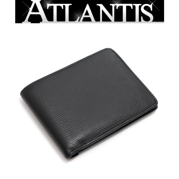 LOUIS VUITTON エピ ポルトフォイユ・ミュルティプル ノワール 美品 ルイヴィトン Louis Vuitton ポルトフォイユ ミュルティプル 二つ折り