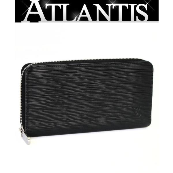ルイヴィトン エピ ジッピーウォレット 長財布 黒 ブラック ラウンドファスナー LOUIS VUITTON ルイ・ヴィトン エピ エレクトリック ジッピー
