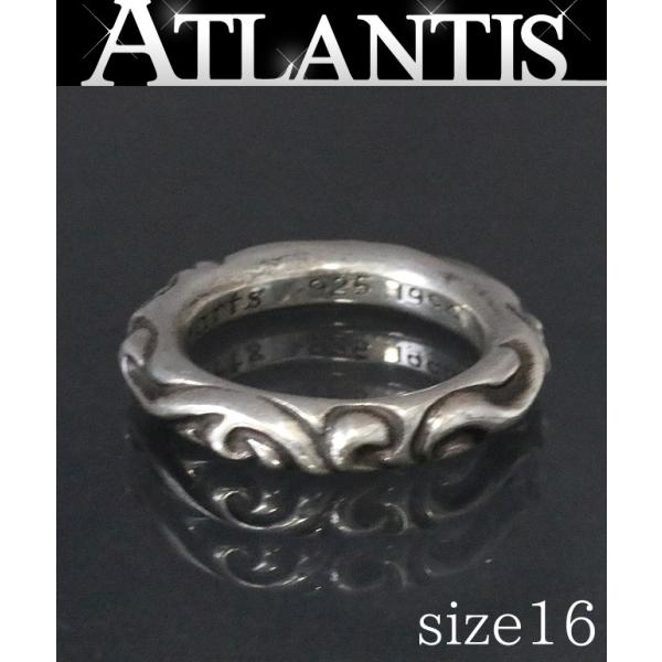 chrome hearts★クロムハーツ★スクロールバンドリング★16号★革袋付 CHROME HEARTS 銀座店 クロムハーツ スクロールバンド リング