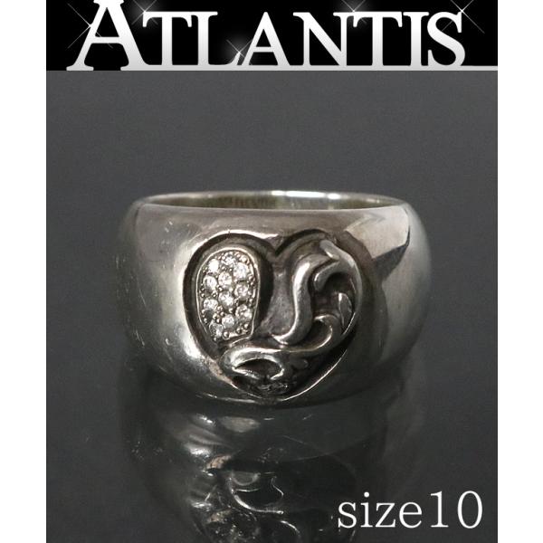 クロムハーツ クロムハーツゼロピラミッドシングルローブラックレザー