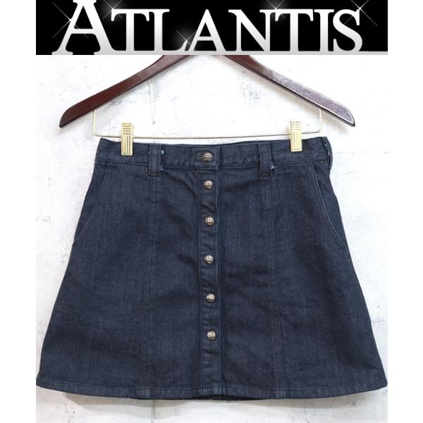 CHROME HEARTS 銀座店 クロムハーツ レディース クロスボタン デニム