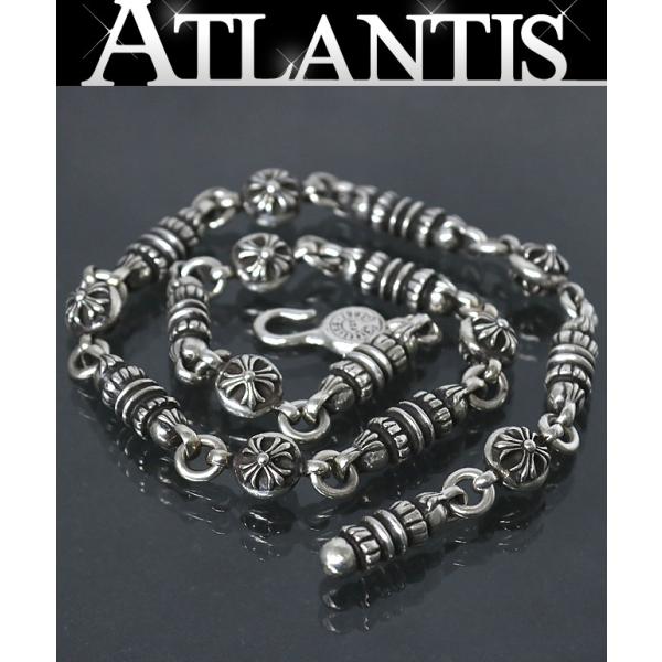 クロムハーツ　Chrome Hearts ポロチップ　バレル Chrome Hearts - レザー ネックレス バレルチップ ボロチップ