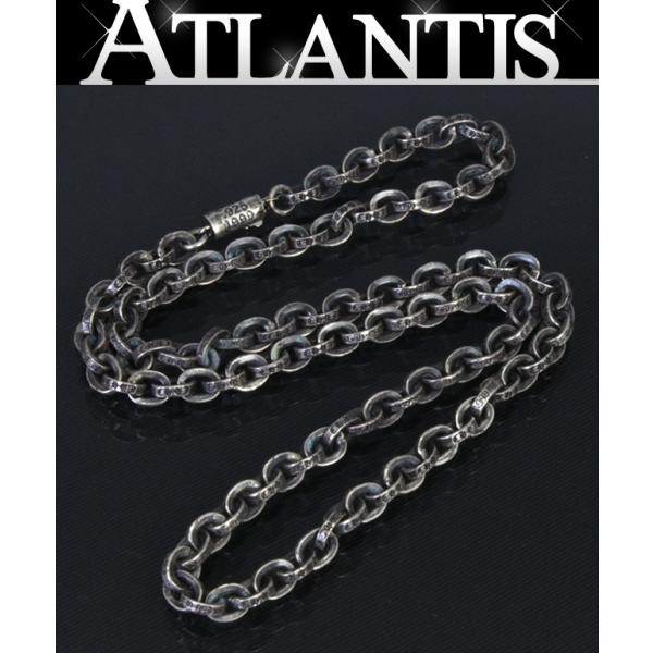 クロムハーツ シルバー 18インチ チェーンネックレス CHROME HEARTS 銀座店 クロムハーツ 新品 ペーパーチェーン