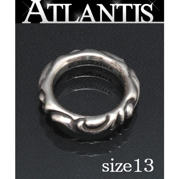 クロムハーツスクロールバンドリング13号 CHROME HEARTS 銀座店 クロムハーツ スクロールバンド リング メンズ