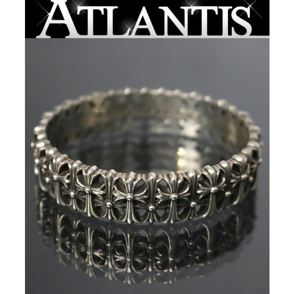 た*す様 クロムハーツ　クロスバンドバングル 安い，限定セール CHROME HEARTS クロスバンドバングル カフブレス