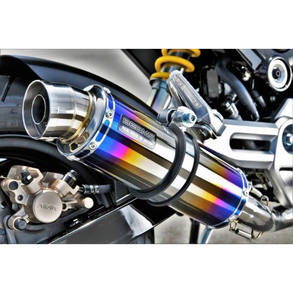 BEAMS G1001-53-007 GROM グロム 2BJ-JC92 2021~ R-EVO チタン BEAMS G1001-53-007 GROM グロム 2BJ-JC92 2021~ R-EVO チタン