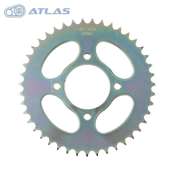 中国スズキ純正 GN125H GN125-2F リア ドリブン スプロケット 43T