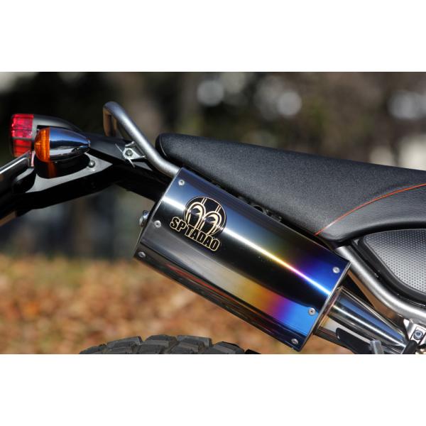 SP忠男　パワーボックス　エキゾーストパイプ　DG32J トリッカー（2BK-DG32J） POWERBOXマフラー SUS（パワーボックス