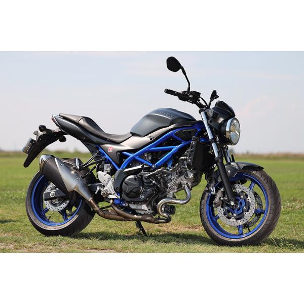 SP TADAO SP忠男マフラー SV650ABS/X ABS (8BL-VP55E) POWERBOX パイプ チタンソリッド SV6-PB-11