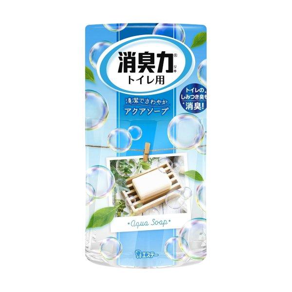 他サイト： エステー 消臭力 トイレの消臭力 アクアソープ 400ml（4901070115044）の商品画像