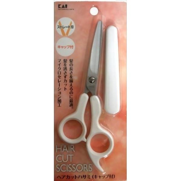 ヘアーカット ハサミ ヘアカットハサミ(キャップ付)（4901601261035） : 日用品・生活雑貨の
