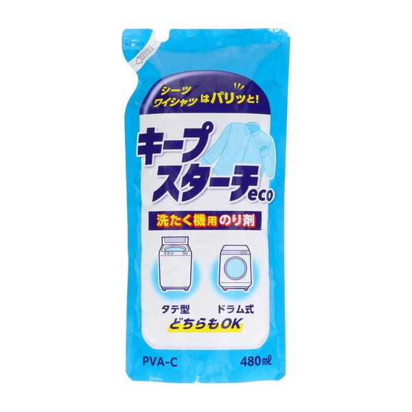 大阪糊本舗 キープスターチeco 480mL 洗たく機用のり剤4970106000777洗濯機で糊付けができます！ タテ型洗濯機 ドラム式洗濯機お洗濯・衣類・靴ケア:洗濯のり:洗濯のり広告文責：アットライフ株式会社TEL 050-3196-...
