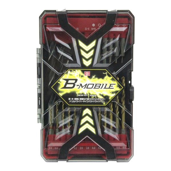 (��������)�����Y�� B-MOBILE �r�b�g &amp; �h���� SCS-107 6.35mm 32�_�Z�b�g 1��