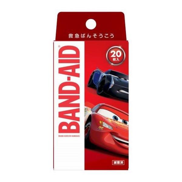 他サイト： BAND-AID 防水テープ ディズニーのなかまたち! 20枚入 こどもサイズ（ディズニーキャラクター絆創膏）　一般医療機器（4901730090612）の商品画像