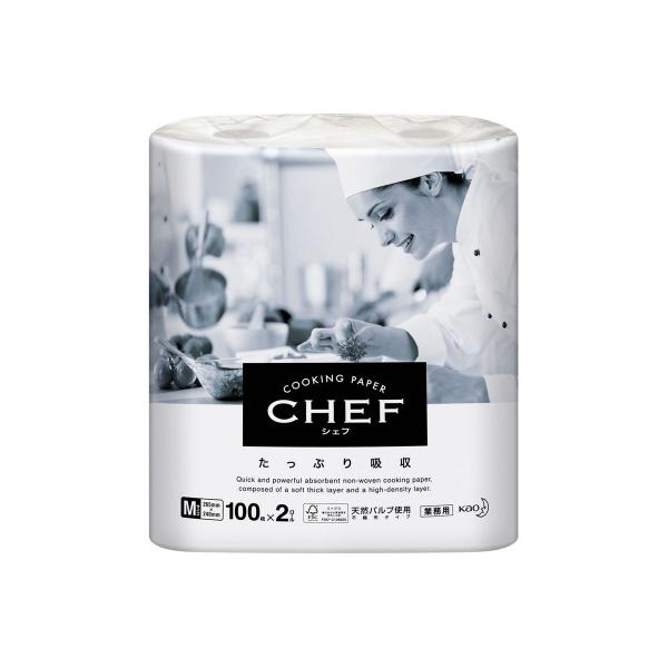 yzԉvtFbVi Kao CHEF VFt Ղz M Ɩp 100×2[ 1