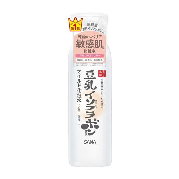 (×3個 配送おまかせ)常盤薬品 サナ なめらか本舗 豆乳イソフラボン マイルド 化粧水 NC 200ml
