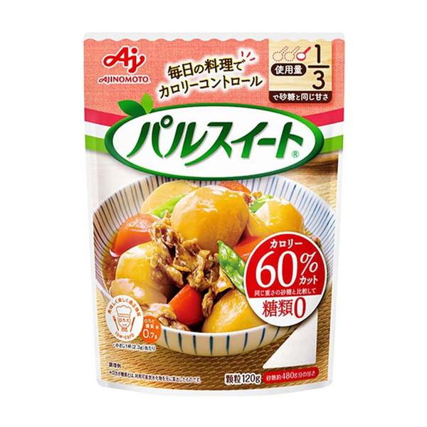 他サイト： (配送おまかせ)味の素 パルスイート 袋入り 120g 人口甘味料 砂糖代替品 1個の商品画像