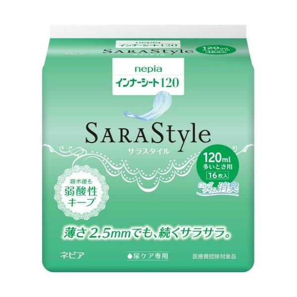 ���q�l�s�A �l�s�A �C���i�[�V�[�g120 SARAStyle 16���� (4901121658223) ×18�_�Z�b�g (�܂Ƃߔ������i�I)