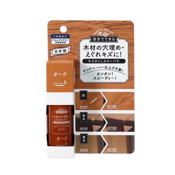 高森コーキ キズかくし カラーパテ color No.5 オーク 30g DIY 補修材4956497039992床・家具・建具の木材の穴埋・ひび割れにDIY:工具・用具広告文責：アットライフ株式会社TEL 050-3196-1510※商品...