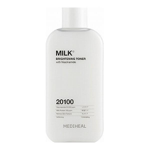 (配送おまかせ)MEDIHEAL メディヒール ミルク ブライトニングトナー 300mL 1個