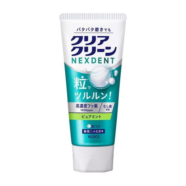 (×3個 配送おまかせ)花王 クリアクリーン NEXDENT ネクスデント ピュアミント 120g 薬用 ハミガキ 歯磨き粉