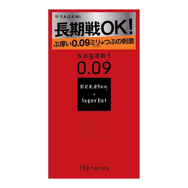 (配送おまかせ)相模ゴム工業 サガミ スーパー ドット009 コンドーム 10個入 1個