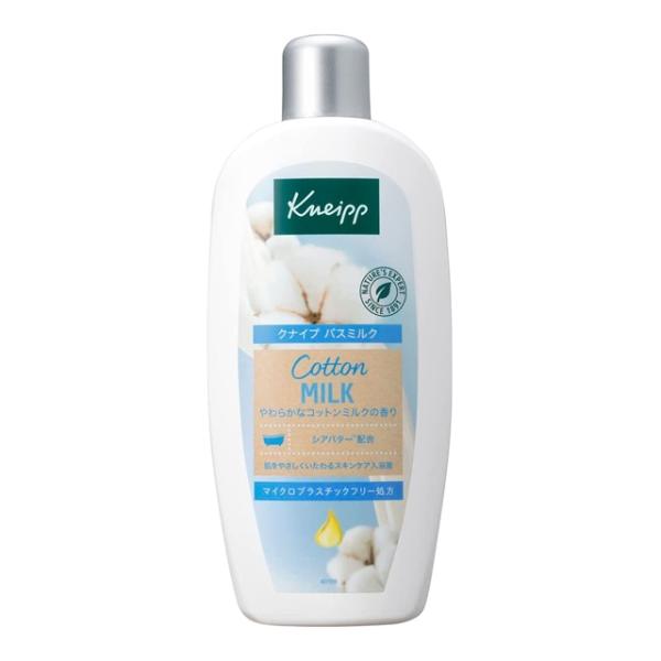 (送料無料・まとめ買い×3個セット)クナイプ・ジャパン クナイプ KNEIPP バスミルク コットンミルクの香り 本体 480ml