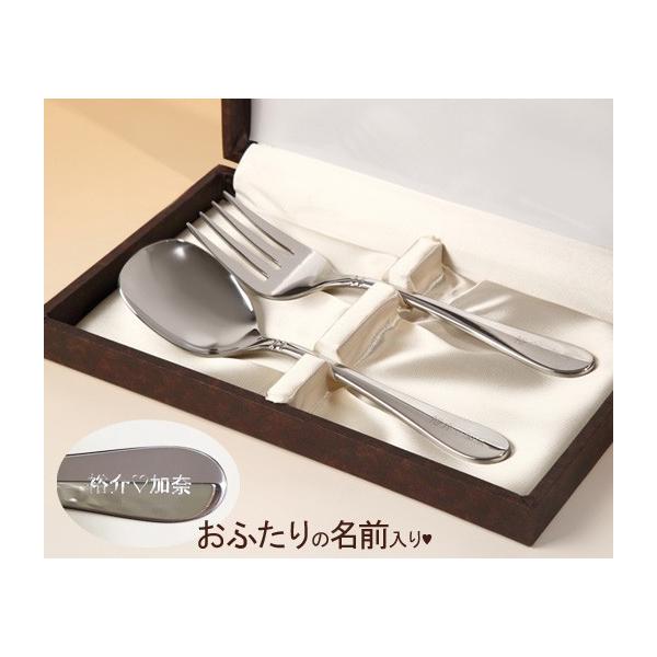 新品 silver950刻印スプーン2本 フォーク2本 木箱入り4本セット イニシャル ネーム 刻印 食器 2本セット ギフト スプーン フォーク
