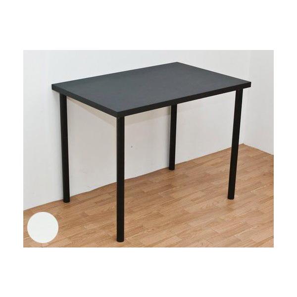 フリーテーブル デスク 90cm×60cm 平机 作業台 木製天板 ホワイト 白 デスク 90×60cm 机 木製 テーブル パソコンデスク ワークデスク
