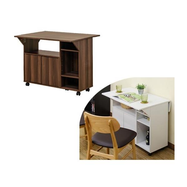 a ダイニングテーブル 引き出し 棚 Amazon｜折りたたみダイニングテーブル、物置棚と2つの物置