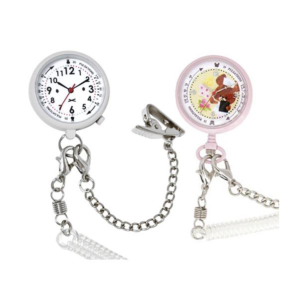 　献血や赤十字のポスターでもおなじみのディックブルーナ普段使いもできる！シンプルでおしゃれな時計ミッフィーフェイス柄うすいグレーとくまのがっこう柄に新色ピンク（ナースジャッキー）看護師さんはもちろん、介護士さんや保育士さんにも“使いやすい！...