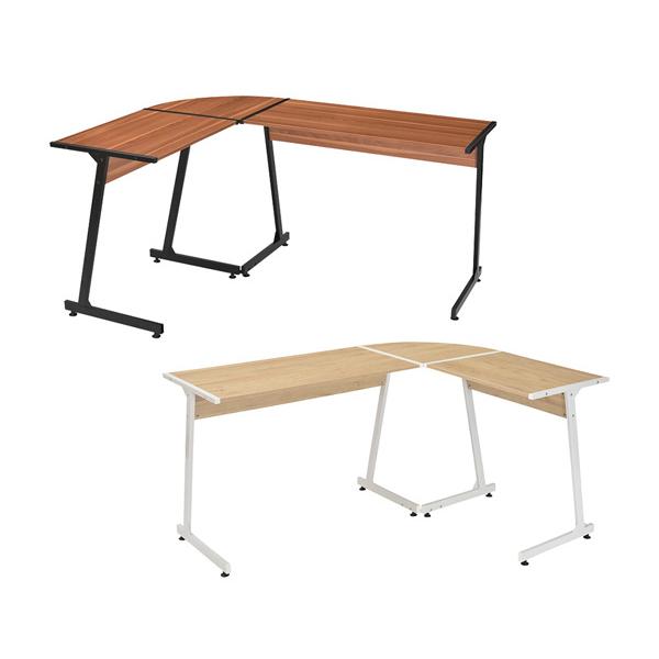 L字型 L型 デスク パソコンデスク 作業台 学習机 リビング ナチュラル