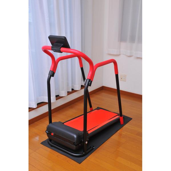 手摺付き電動ルームウォーカー TAN-236(ランニングマシン ルームランナー ウォーキングマシン 折りたたみ 電動ルームウォーカー コンパクトウォーカー)