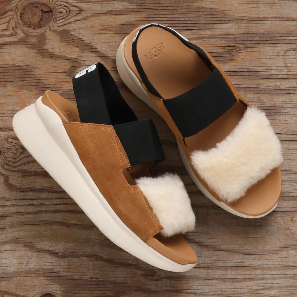 アグ Ugg サンダル シルバーレイク Chestnut Natural 20ss I